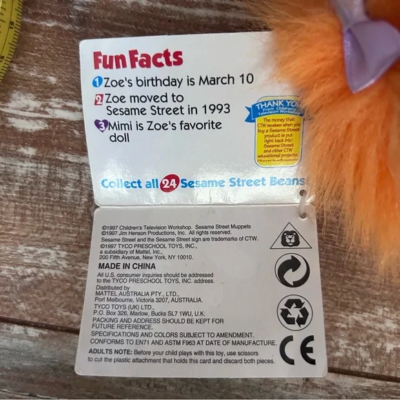 Sesame Street Plush Toy Set - Orange, Red, and Multicolor - Picture 6 of 16